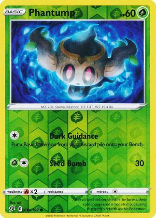 (014/192) Phantump Common Reverse Holo - Rebel Clash - Card Croc