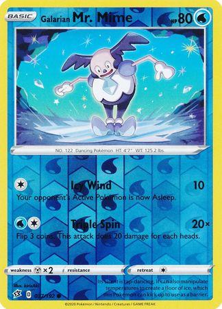 (037/192) Galarian Mr. Mime Common Reverse Holo - Rebel Clash - Card Croc