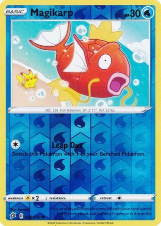 (039/192) Magikarp Common Reverse Holo - Rebel Clash - Card Croc