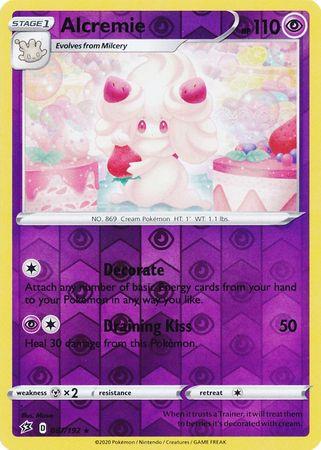 (087/192) Alcremie Rare Reverse Holo - Rebel Clash - Card Croc