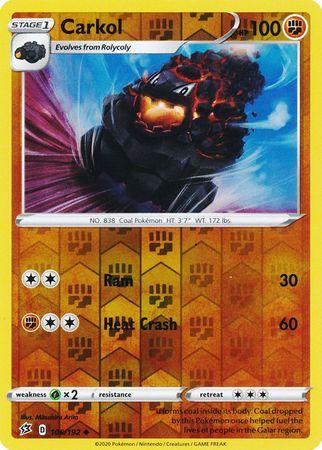 (106/192) Carkol Uncommon Reverse Holo - Rebel Clash - Card Croc