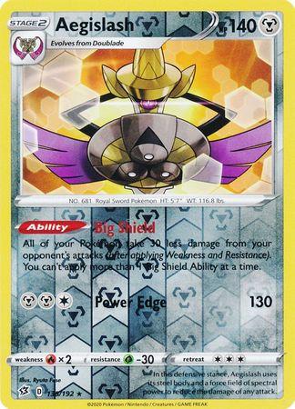 (135/192) Aegislash Rare Reverse Holo - Rebel Clash - Card Croc