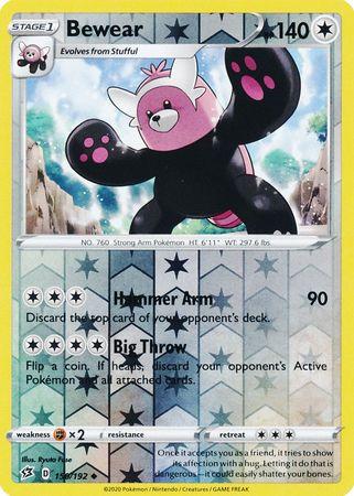 (150/192) Bewear Uncommon Reverse Holo - Rebel Clash - Card Croc