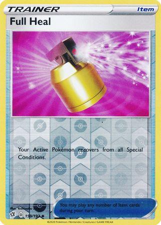 (159/192) Full Heal Trainer Uncommon Reverse Holo - Rebel Clash - Card Croc