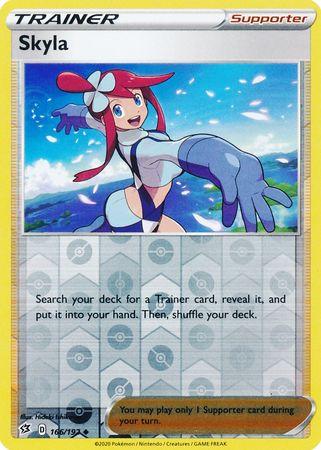 (166/192) Skyla Trainer Uncommon Reverse Holo - Rebel Clash - Card Croc