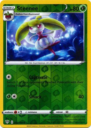 (015/189) Steenee Uncommon Reverse Holo - Darkness Ablaze - Card Croc