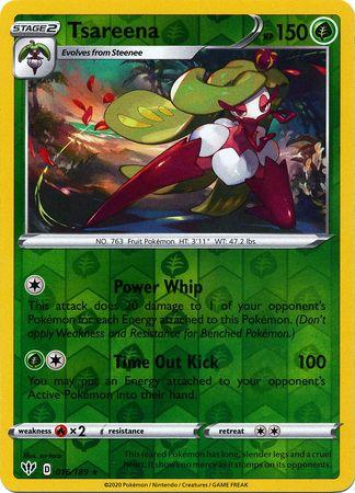 (016/189) Tsareena Rare Reverse Holo - Darkness Ablaze - Card Croc