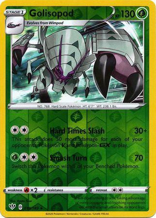 (018/189) Golisopod Holo Rare Reverse Holo - Darkness Ablaze - Card Croc