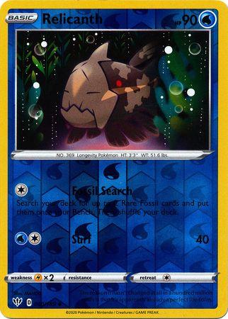 (040/189) Relicanth Uncommon Reverse Holo - Darkness Ablaze - Card Croc