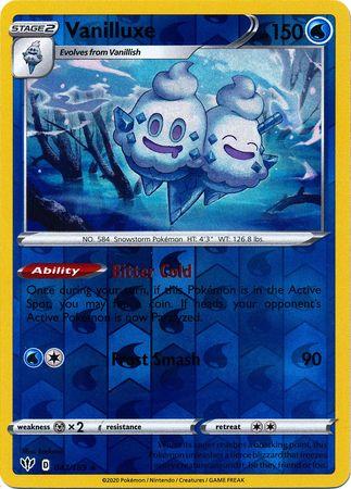 (047/189) Vanilluxe Rare Reverse Holo - Darkness Ablaze - Card Croc