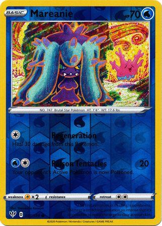 (051/189) Mareanie Common Reverse Holo - Darkness Ablaze - Card Croc