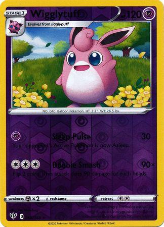 (068/189) Wigglytuff Rare Reverse Holo - Darkness Ablaze - Card Croc