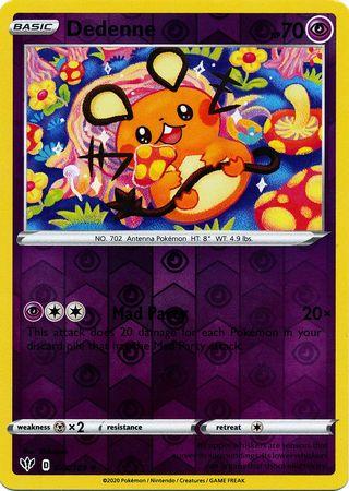 (078/189) Dedenne Uncommon Reverse Holo - Darkness Ablaze - Card Croc