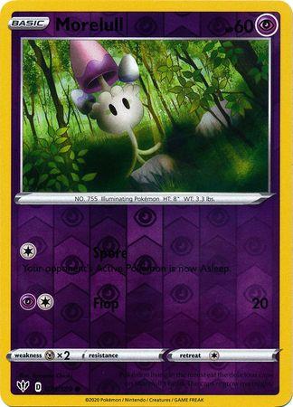 (079)/189) Morelull Common Reverse Holo - Darkness Ablaze - Card Croc