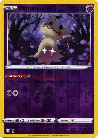 (081/189) Mimikyu Rare Reverse Holo - Darkness Ablaze - Card Croc