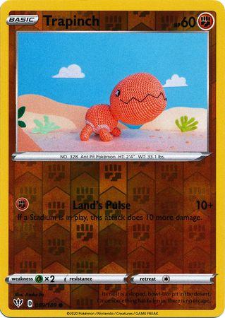 (089)/189) Trapinch Common Reverse Holo - Darkness Ablaze - Card Croc