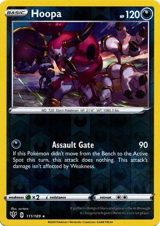 (111/189) Hoopa Holo Rare Reverse Holo - Darkness Ablaze - Card Croc