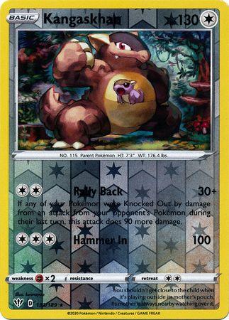 (133/189) Kangaskhan Holo Rare Reverse Holo - Darkness Ablaze - Card Croc