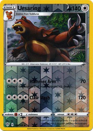 (139)/189) Ursaring Uncommon Reverse Holo - Darkness Ablaze - Card Croc