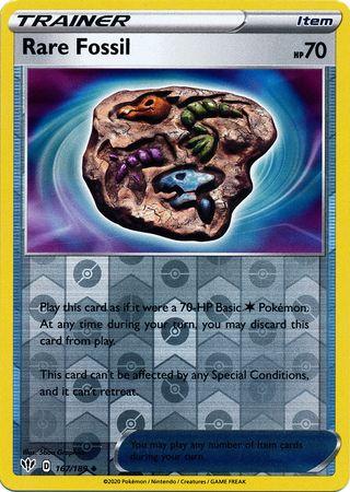 (167/189) Rare Fossil Trainer Uncommon Reverse Holo - Darkness Ablaze - Card Croc