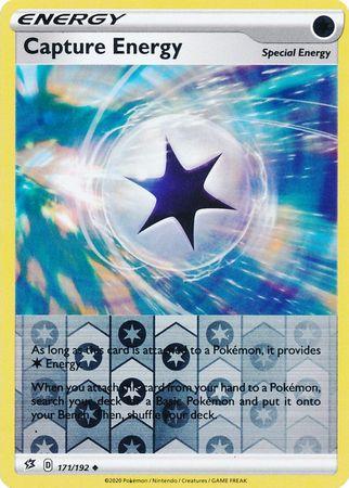 (171/192) Capture Energy Trainer Uncommon Reverse Holo - Rebel Clash - Card Croc