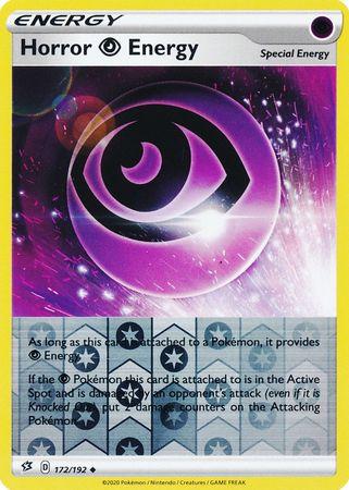 (172/192) Horror P Energy Trainer Uncommon Reverse Holo - Rebel Clash - Card Croc