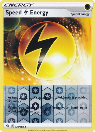 (173/192) Speed L Energy Trainer Uncommon Reverse Holo - Rebel Clash - Card Croc