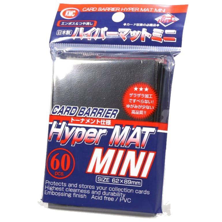 KMC - Hyper Matte Mini Sleeves (60) - Card Croc