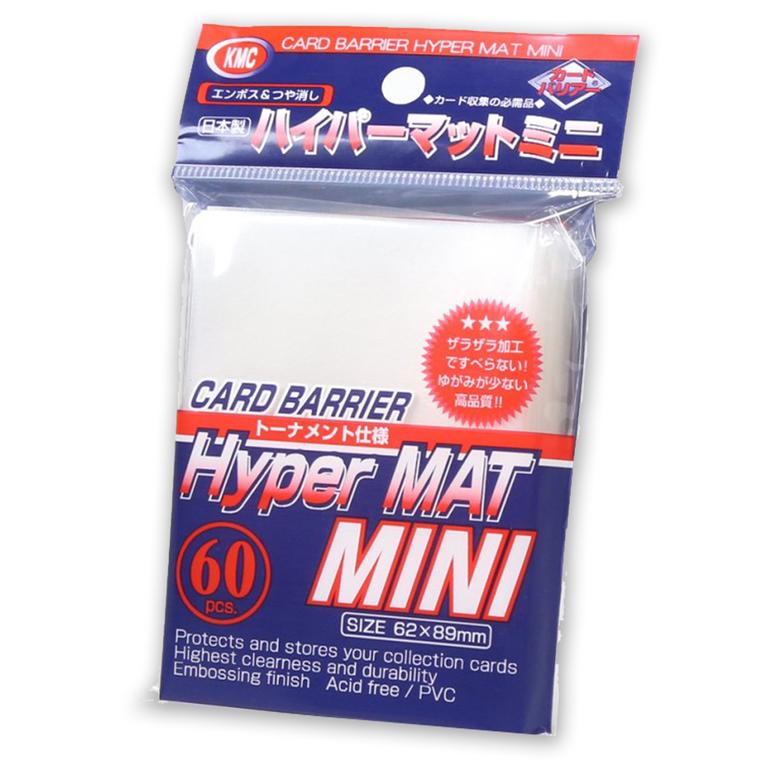 KMC - Hyper Matte Mini Sleeves (60) - Card Croc