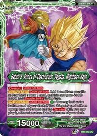 BT11-062 - Vegeta & Babidi // Babidi & Prince of Destruction Vegeta, Mightiest Majin