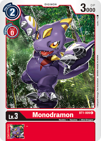 (BT01-009) - Monodramon