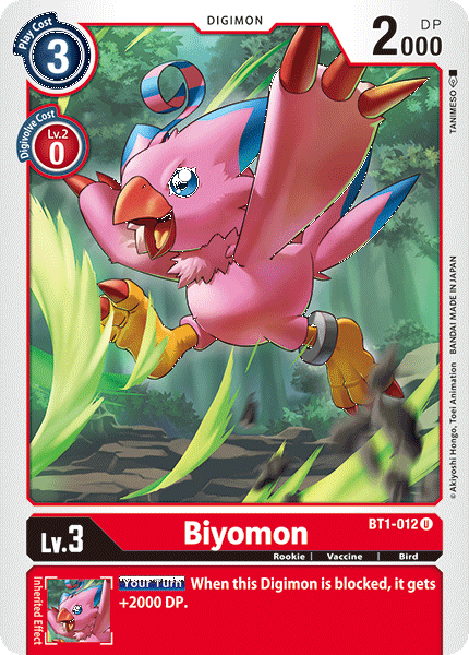 (BT01-012) - Biyomon