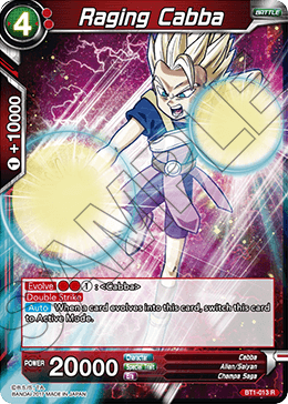 BT1-013 - Raging Cabba