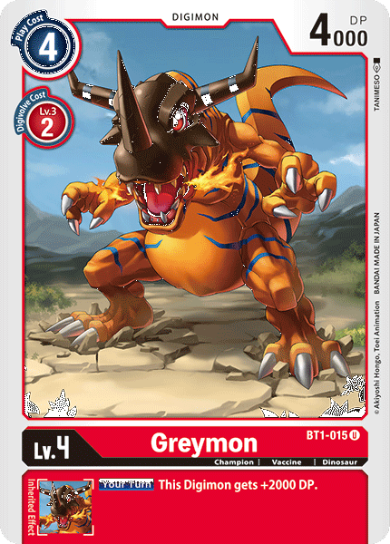 (BT01-015) - Greymon