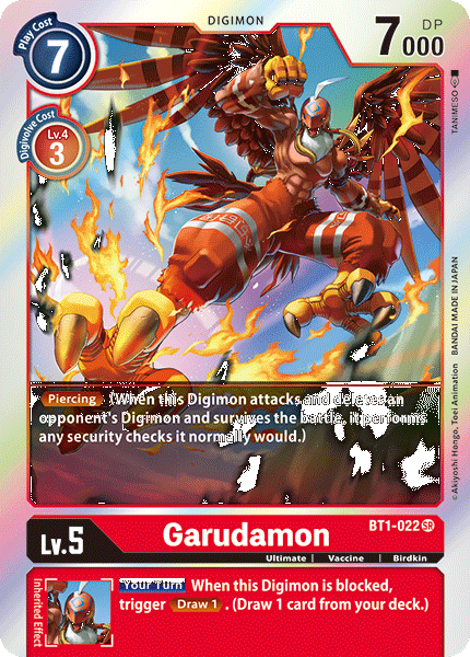 (BT01-022) - Garudamon