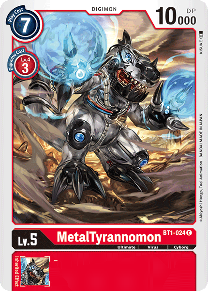 (BT01-024) - MetalTyrannomon