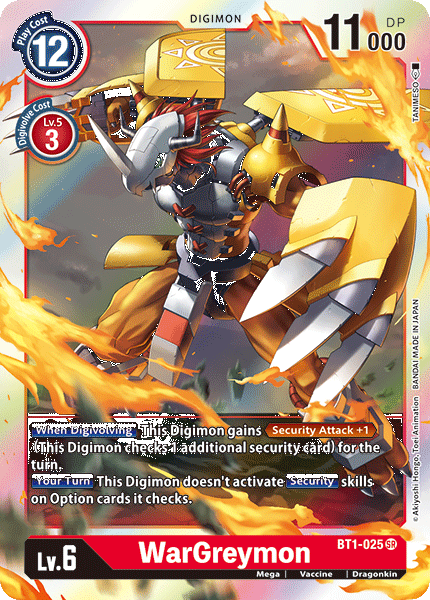 (BT01-025) - WarGreymon