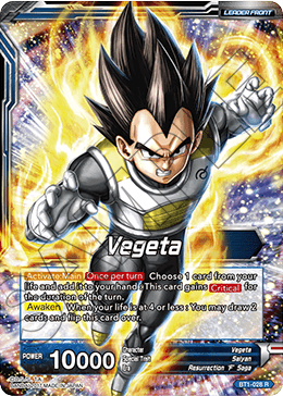 BT1-028 - Vegeta // Super Saiyan Blue Vegeta