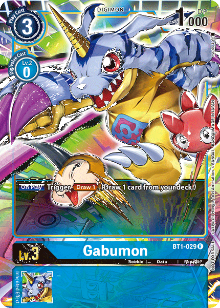 (BT01-029) - Gabumon (Alt Art)