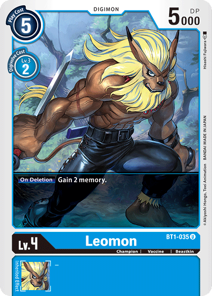 (BT01-035) - Leomon