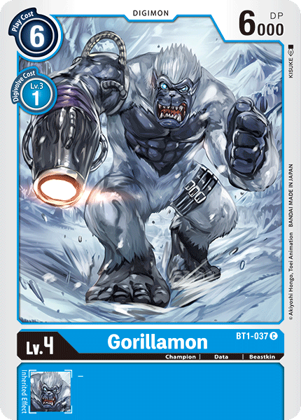 (BT01-037) - Gorillamon