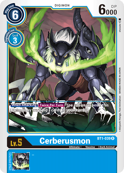 (BT01-039) - Cerberusmon