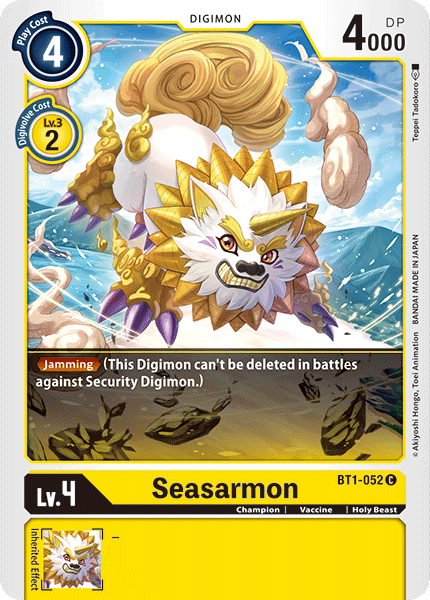 (BT01-052) - Seasarmon