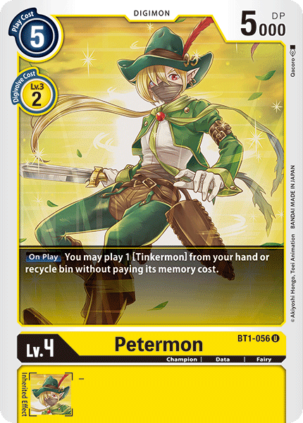 (BT01-056) - Petermon