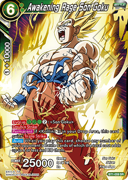 BT1-059 - Awakening Rage Son Goku