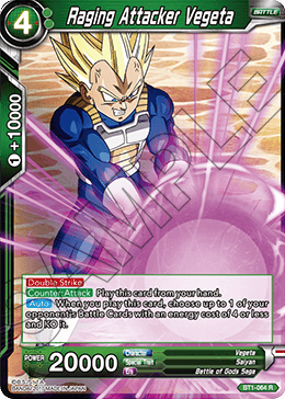 BT1-064 - Raging Attacker Vegeta