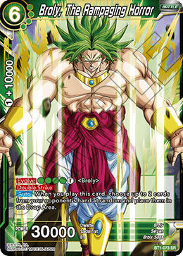 BT1-073 - Broly, The Rampaging Horror