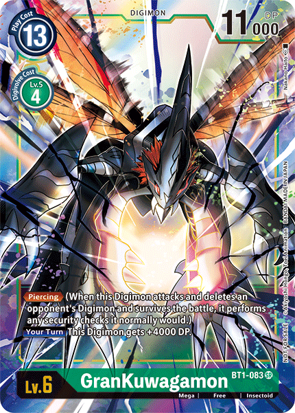 (BT01-083) - GranKuwagamon (Alt Art)