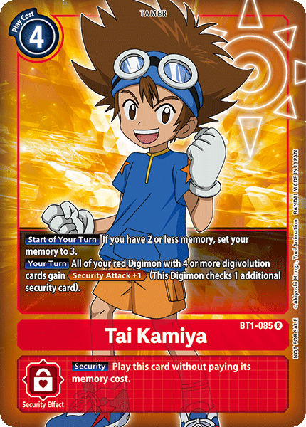 (BT01-085) - Tai Kamiya (Alt Art)