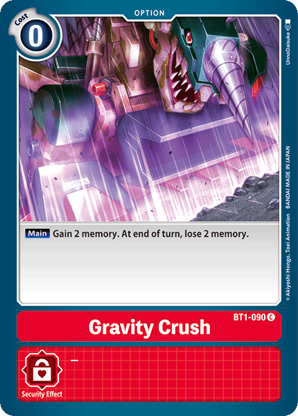 (BT01-090) - Gravity Crush